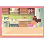 Creative daily routine themed craft kit