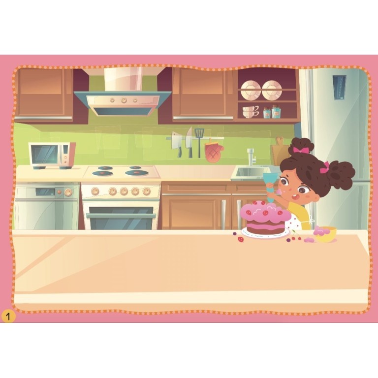 Creative daily routine themed craft kit