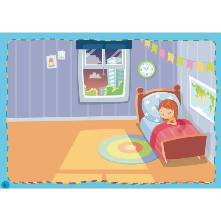 Children's activity kit with stickers and transfers