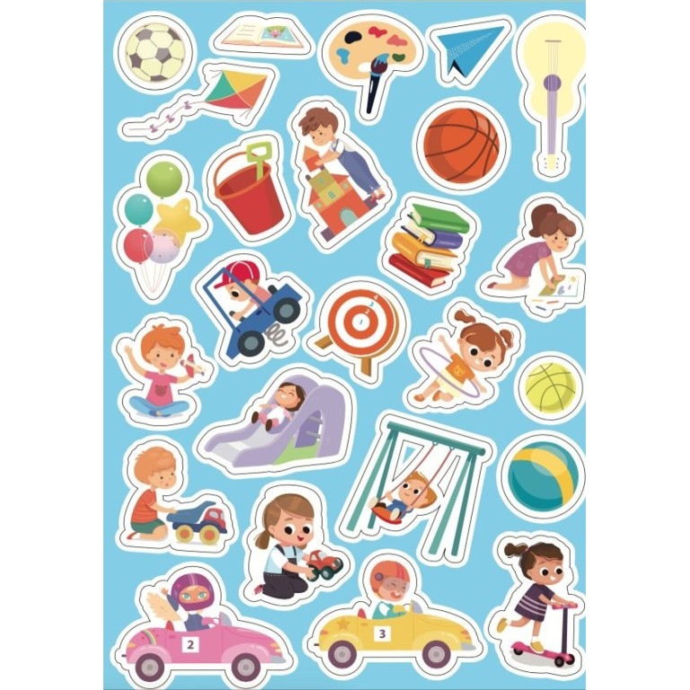 My Day Sticker & Activity Kit by Sassi Arts & Crafts