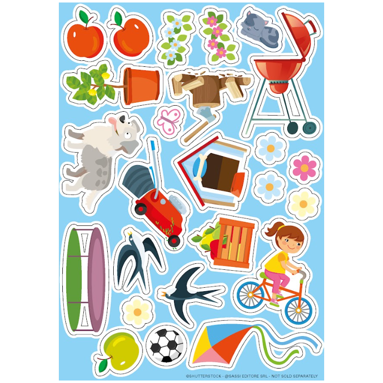 Sassi Arts & Crafts My House activity kit