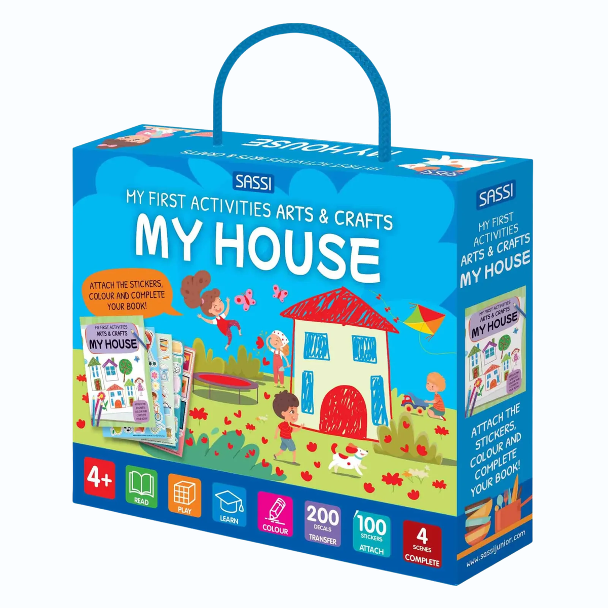 My House Sticker & Activity Kit - Sassi Arts & Crafts