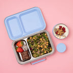 Two Compartment Lunchbox + Snack Pots