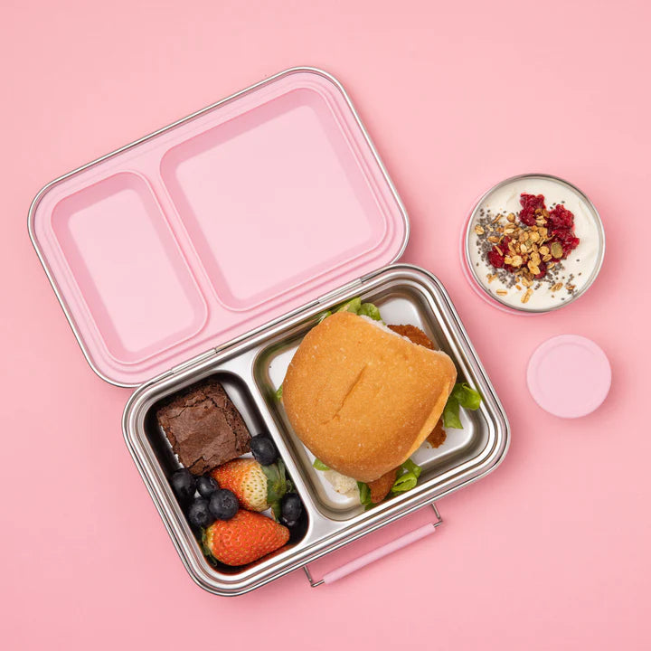 Two Compartment Lunchbox + Snack Pots