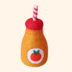 Orange Felt Dolly Juice - Juni Moon