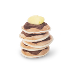 Soft pretend play pancake stacking set designed for fine motor and sensory play
