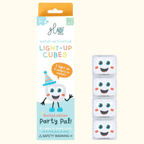 Party Pal Multi-Colour Light Up Cubes - Glo Pals