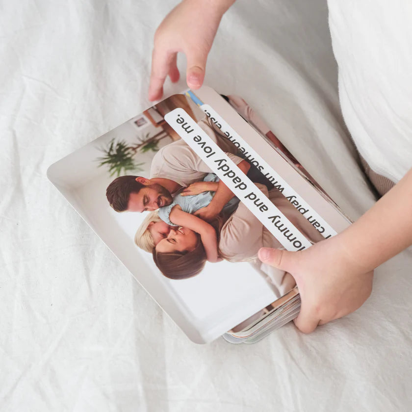 Cognitive reframing flash cards for kids