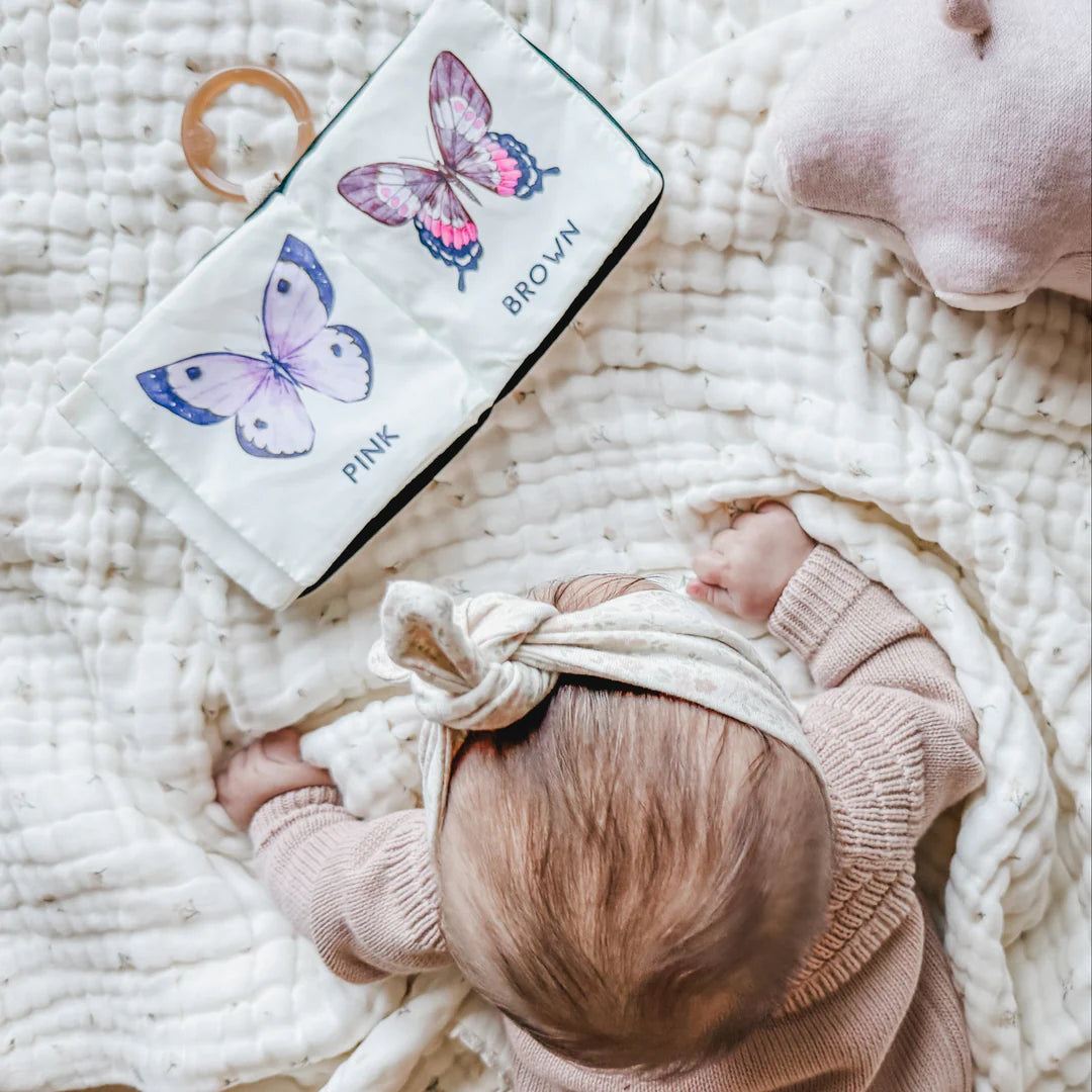 Colours of Butterflies Sensory Book by Little Lamb Kind