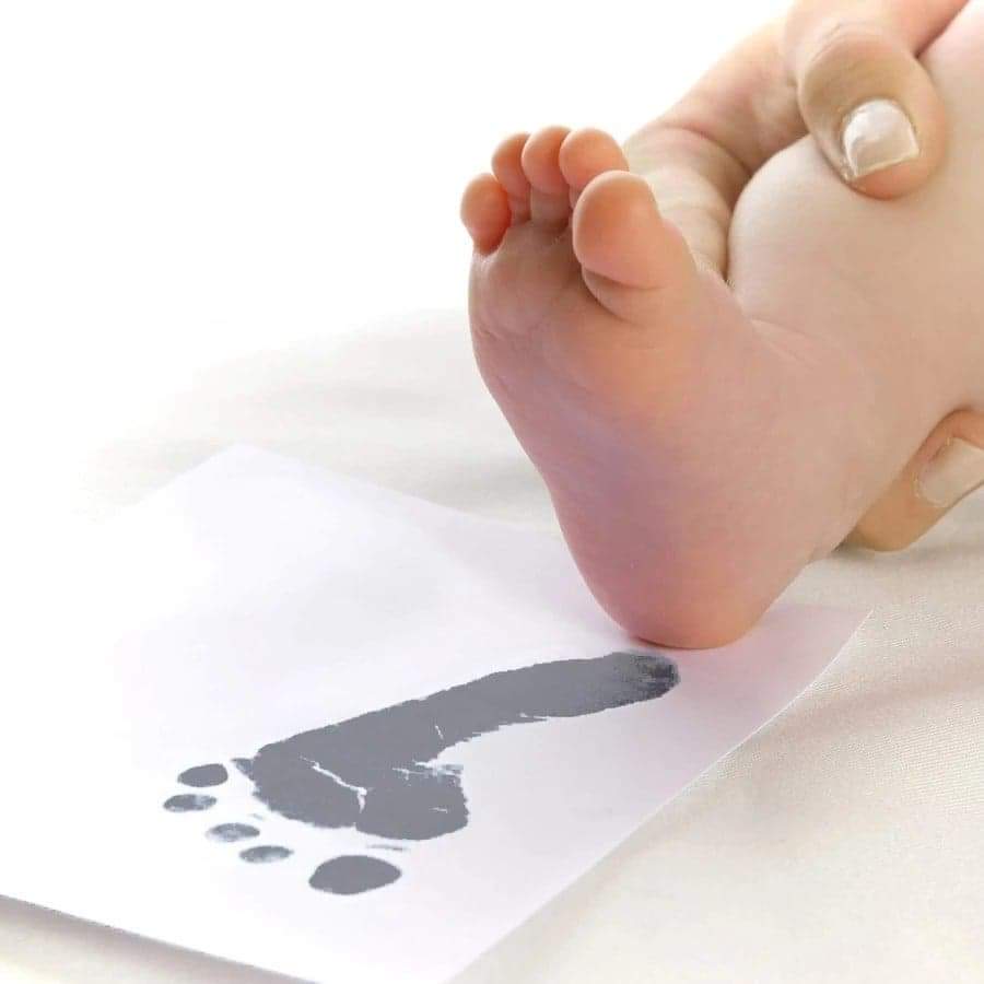 Black Ink-less Hand & Foot Print Kit