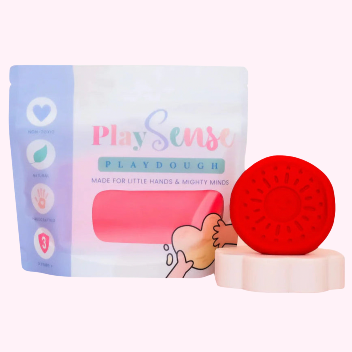 Bright Red Cherry Scented Dough - Playsense