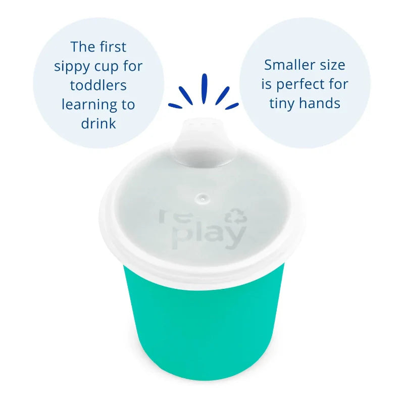 Tiny Tumblers w/ Sippy Lid - Re-Play