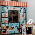 Pet Shop Vet reversible play panel by The Cozy Cube