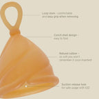 Hevea | Natural Rubber Loop Cups