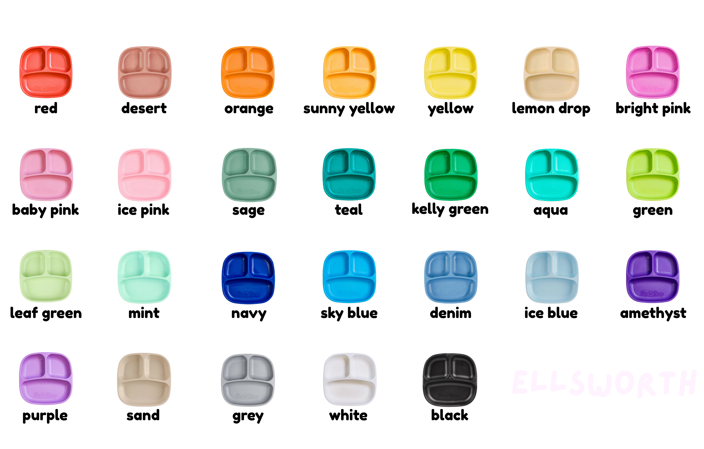 Re-Play Divided Plates