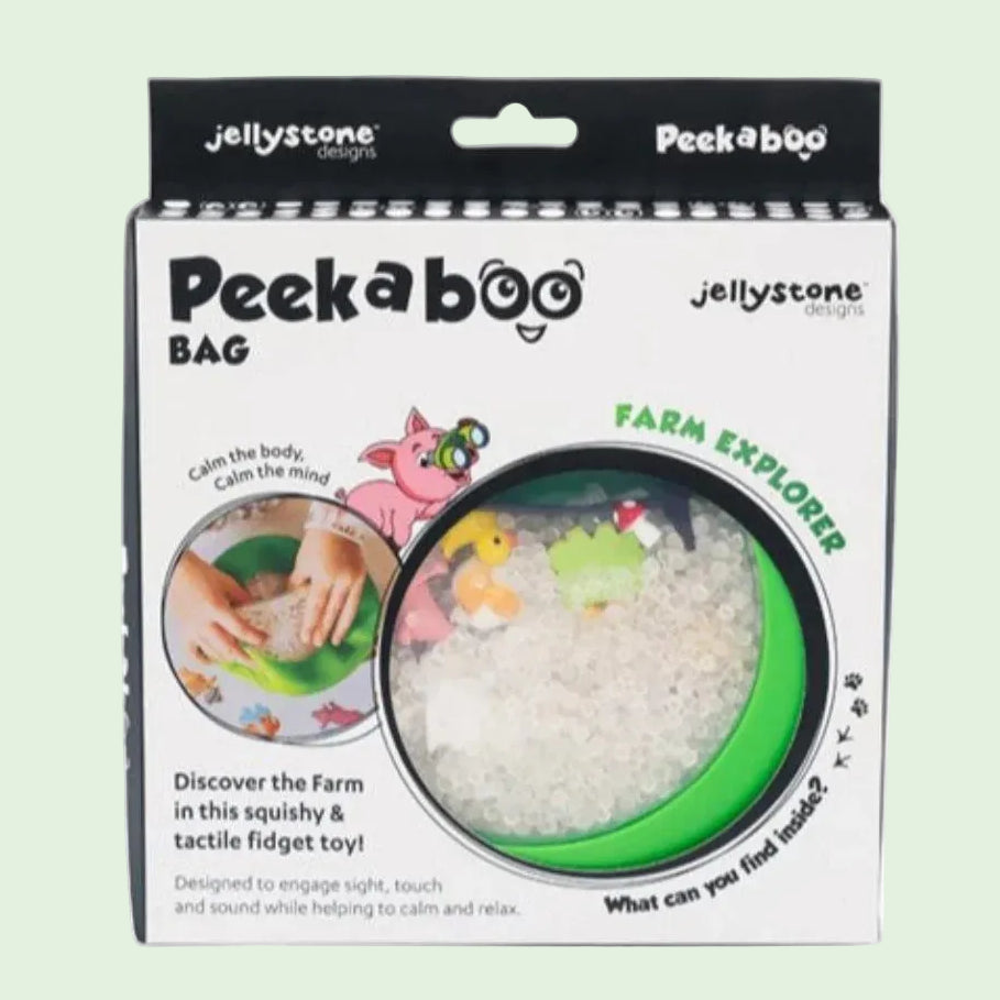 Farm Peek-a-Boo Sensory Bag - Jellystone Designs