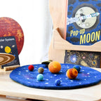 Solar System Outer Space Felt Play Mat & Planets Bundle - Tara Treasures