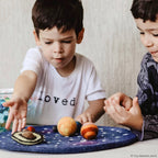 Solar System Outer Space Felt Play Mat & Planets Bundle - Tara Treasures