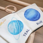 Early learning sensory cloth book