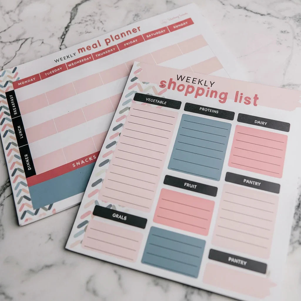 Meal Planning Notepad Pack