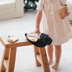 Plush pizza pretend play set for imaginative kitchen and café role play