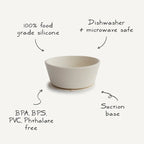 Mushie | Silicone Suction Bowl 