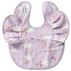 Swan Lake Frill Snuggle Bib - Snuggly Hunny