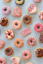 Peach Sprinkle Felt Donut - Juni Moon