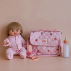 Strawberry Picnic Tiny Nurturer Doll Nappy Bag Set - Tiny Harlow