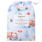 To The Rescue Organic Bassinet Sheet or Change Pad Cover - Snuggle Hunny