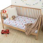 To The Rescue Organic Fitted Cot Sheet - Snuggle Hunny