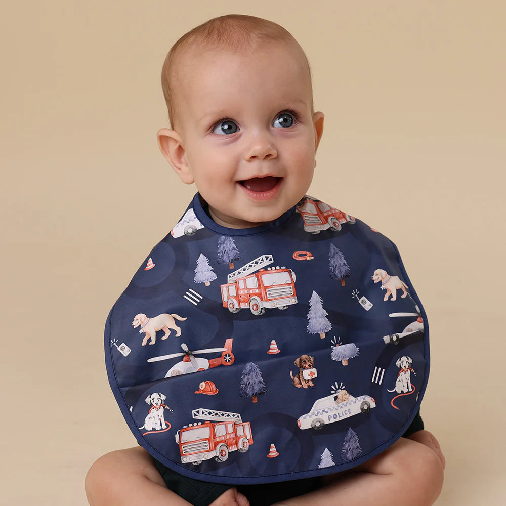 To the Rescue Snuggle Bib - Snuggly Hunny