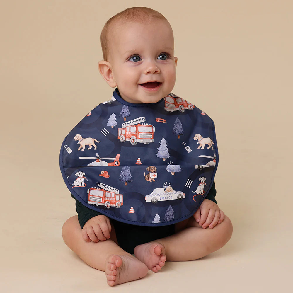 To the Rescue Snuggle Bib - Snuggly Hunny