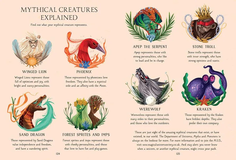 The Magical Unicorn Society: Unicorns, Myths and Monsters - Kristina Kister