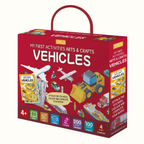 Vehicles Sticker & Activity Kit - Sassi Arts & Crafts