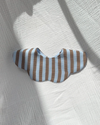 Blueberry Mocha Reversible Dribble Bib - Aegi Bloom