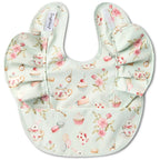 White Rabbit Frill Snuggle Bib - Snuggly Hunny