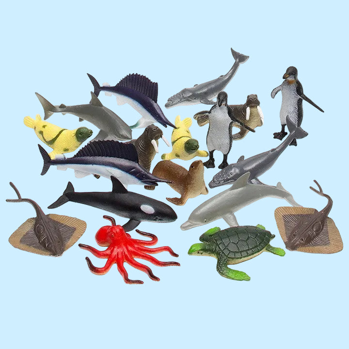 Aquatic Animal Mini Figurines  – Wild Republic