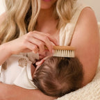 Wooden Baby Brush + Comb Set