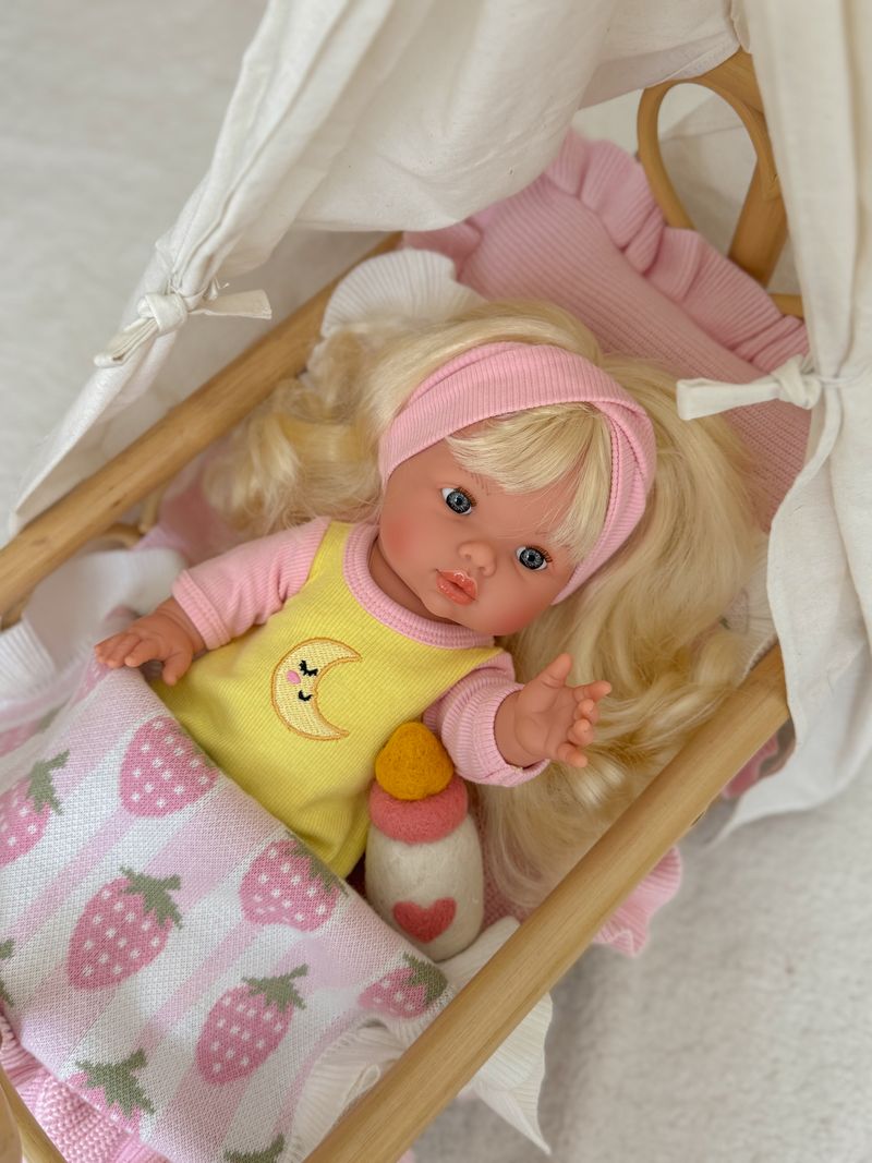 Pink Felt Dolly Bottle - SALLI Collective